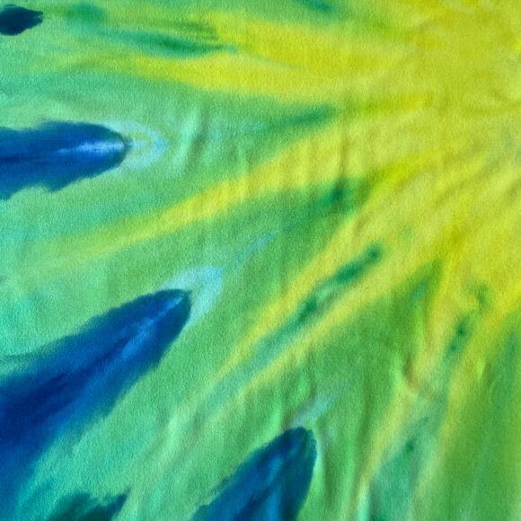 Ice Dyed Bodycon Dress - Tie Dye Tank Rainbow - Spring Summer (Women's Medium) - Picture 9 of 11